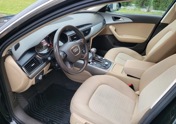 Audi A6 cena 47500 przebieg: 249000, rok produkcji 2012 z Siedlce małe 154